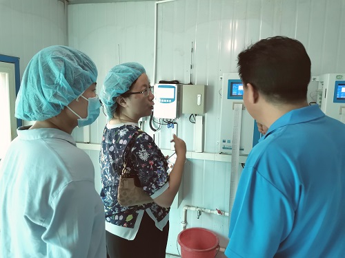 通用集團環(huán)保部經(jīng)理康捷一行 蒞臨東綸公司調(diào)研指導